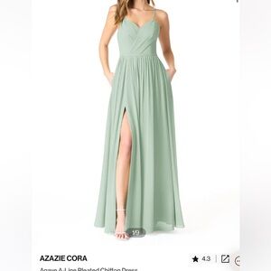 Great condition agave azazie cora dress size 6